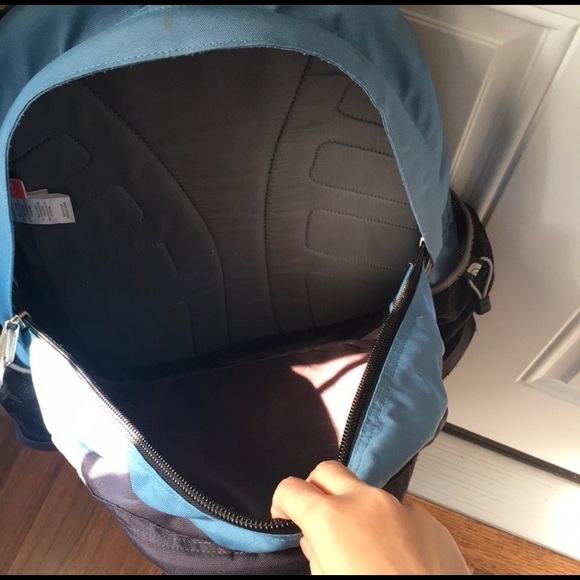 NORTHFACE JESTER BLUE GRAY BACKPACK - Picture 5 of 5